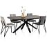 Eetkamertafel Montello 200x100 Cm Wit