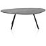 Salontafel Montello Laag 94x49 Cm Zwart