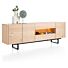 Modali, Dressoir 190 Cm - 2-Deuren + 2-Laden (+ LED) - Natural