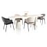 Eetkamertafel Lund Ovaal 210x120 Cm Nebbia