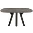 Eetkamertafel Minato Ovaal 150x105 Cm Onyx