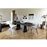 Eetkamertafel Arawood Teardrop 210x120 Cm Zwart