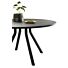 Eetkamertafel Arvada Rond 125 Cm Onyx