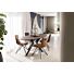 Eetkamertafel Masura Ellips 220x105 Cm Antraciet