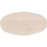Eettafel Aras Ovaal Naturel Travertinlook 240x120 cm