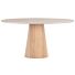  Eettafel Aras Ovaal Naturel Travertinlook 210x120 cm