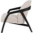 Fauteuil Dante Eik Antraciet Creme