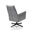 Fauteuil Matera Hoge Rug Lichtgrijs