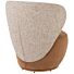 Draaifauteuil Solee Koper