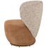 Draaifauteuil Solee Koper