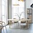 Odda, Eetkamertafel 230 X 110 Cm - Deens Ovaal Blad Met Houten Poot - Natural