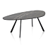 Salontafel Montello Laag 94x49 Cm Zwart