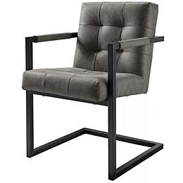Armstoel Contiro Met Carre Grey