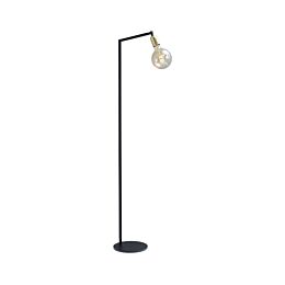 Vloerlamp Southport Tube 1lts black/black