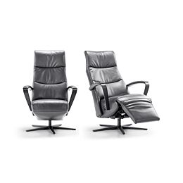 House of Dutchz Relaxfauteuil Dutchz 2200 Zwart