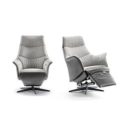 House of Dutchz Relaxfauteuil Dutchz 2200 Grijs