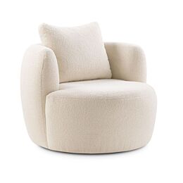 IN.HOUSE Fauteuil Chakani Beige