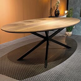 INHOUSE Eettafel Comani Ovaal 250x128cm