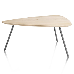 Salontafel Niora 85 Cm Eiken Metal Graphite