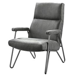 fauteuil Monta antraciet