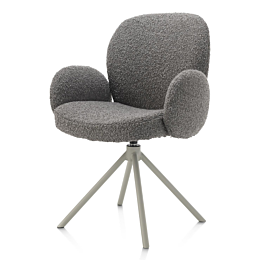 Armstoel Jaxon Silk Grey Frame Lever