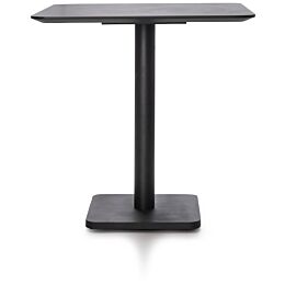 Brest Bistrotafel Marble Onyx 75X75cm - Zwart