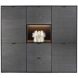 Elements Kast Zwart
