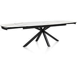 Uitschuiftafel Montello 200x100 Cm Wit