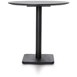 Brest Bistrotafel Stone Rust D80cm - Zwart