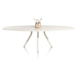Eetkamertafel Lund Ovaal 270x120 Cm Nebbia