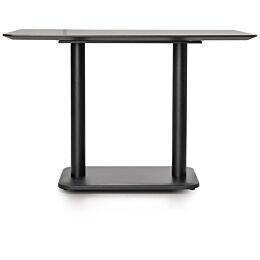 Brest Bistrotafel Marble Onyx 120X75cm - Zwart
