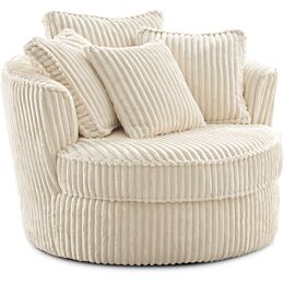 Fauteuil Luciria beige 