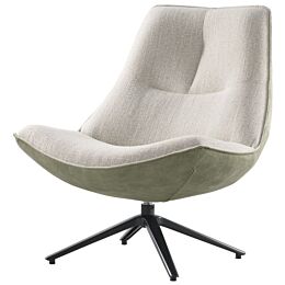 Fauteuil Monzone Grijs Groen
