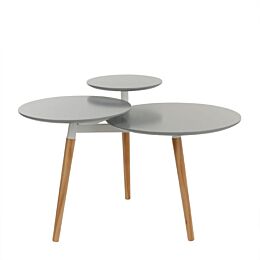 Bijzettafel Hedy grijs