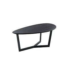 Salontafel Pialto Eivormig Zwart