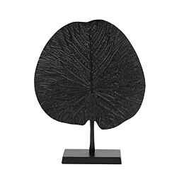 Ornament Leaf zwart