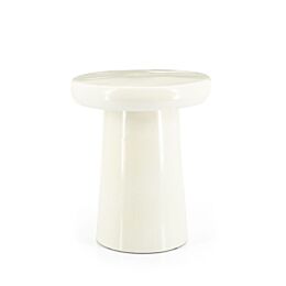 Bijzettafel Glaze crème