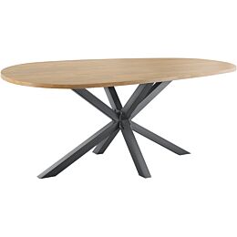 Eettafel Troia Eivormig 225x120cm