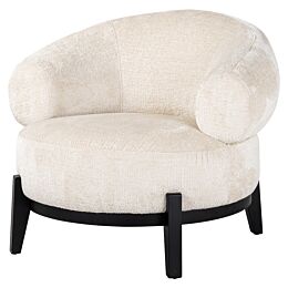 Fauteuil Montana White Chenille Richmond Interiors