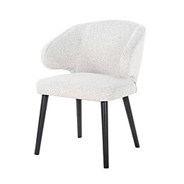 Richmond Interiors Stoel Indigo White Bouclé