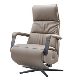 Relaxfauteuil Chanti L met sta-op bruin