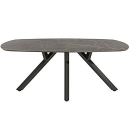 Eetkamertafel Minato Ovaal Onyx 240 Cm
