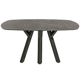 Eetkamertafel Minato Ovaal Onyx 150X105 Cm