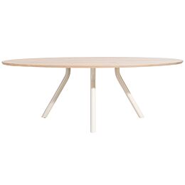 Tafel Arvada Ellips Naturel Nebbia 250X110 Cm