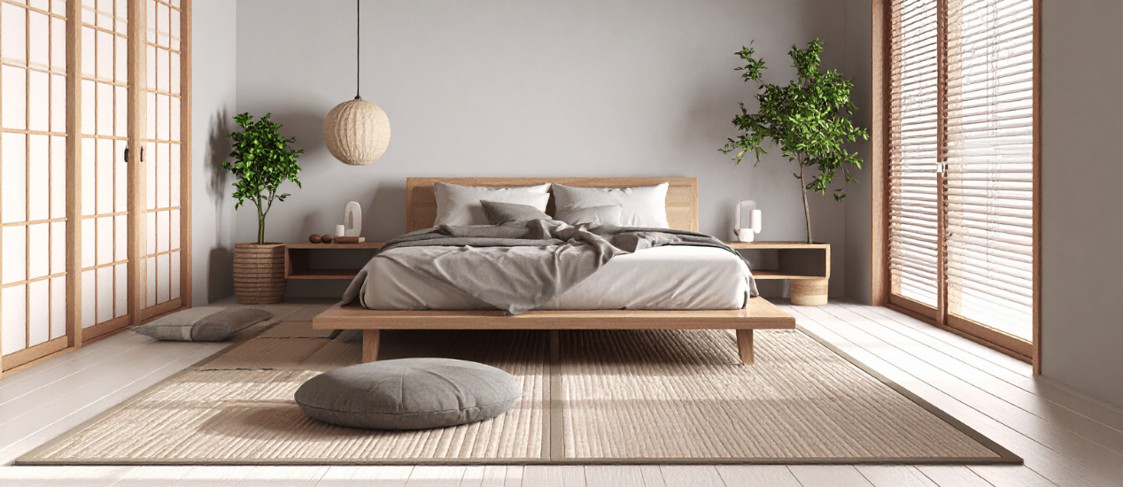 Tips voor een Japandi slaapkamer