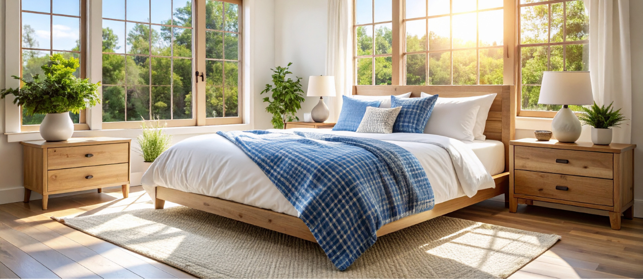 Koele slaapkamer tips voor warme dagen