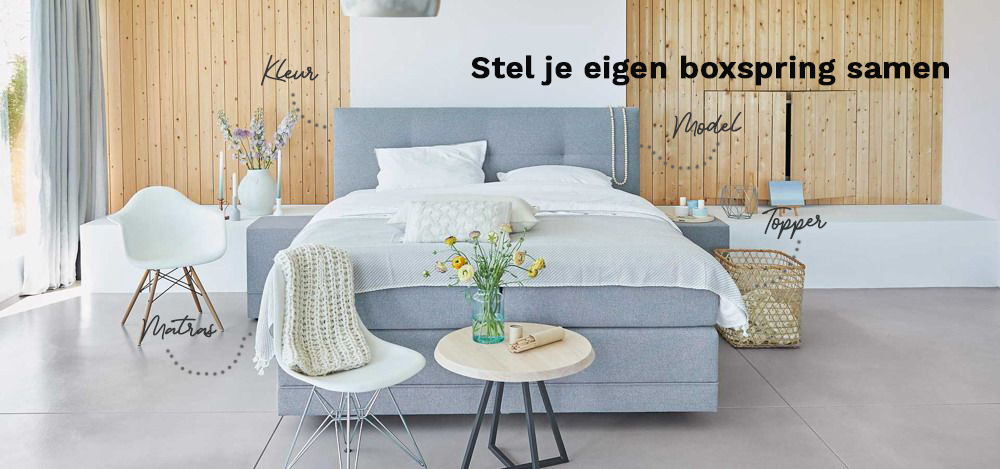 boxspring samenstellen